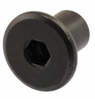 25C12NJC0X/5MM 1/4-20 X 12MM JOINT CONNECTOR NUT BL OX &WAX 5MM HEX DRIVE